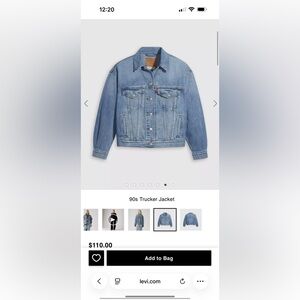 Levi's Light Blue Denim Jacket
